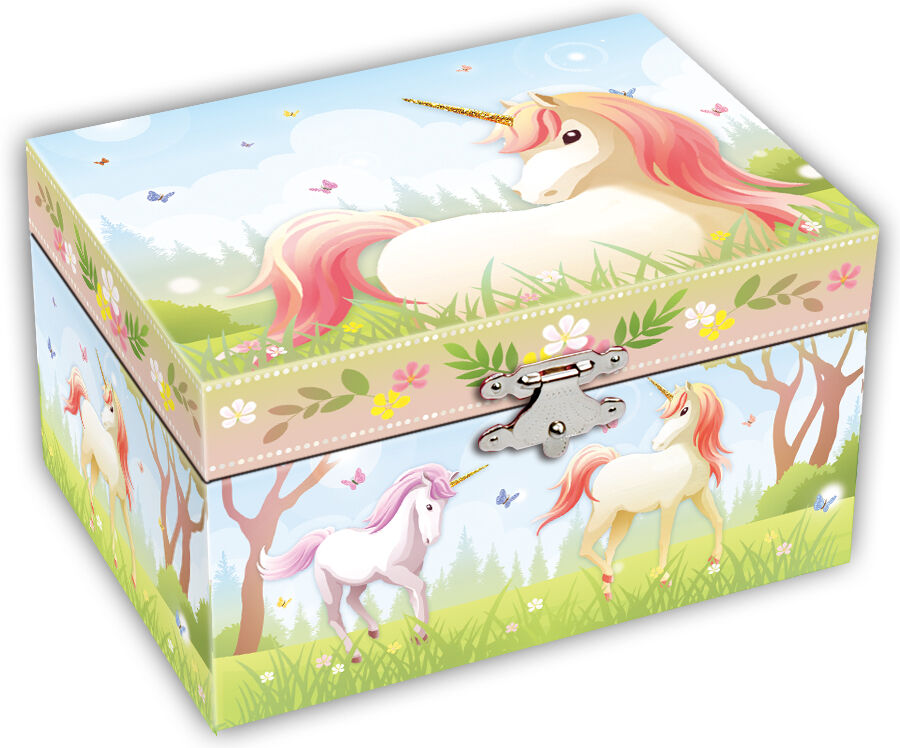 Russell Collection - Electra Unicorn Musical Jewellery Box