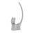 Russell Collection - Nickel-Plated Dog Ring Holder