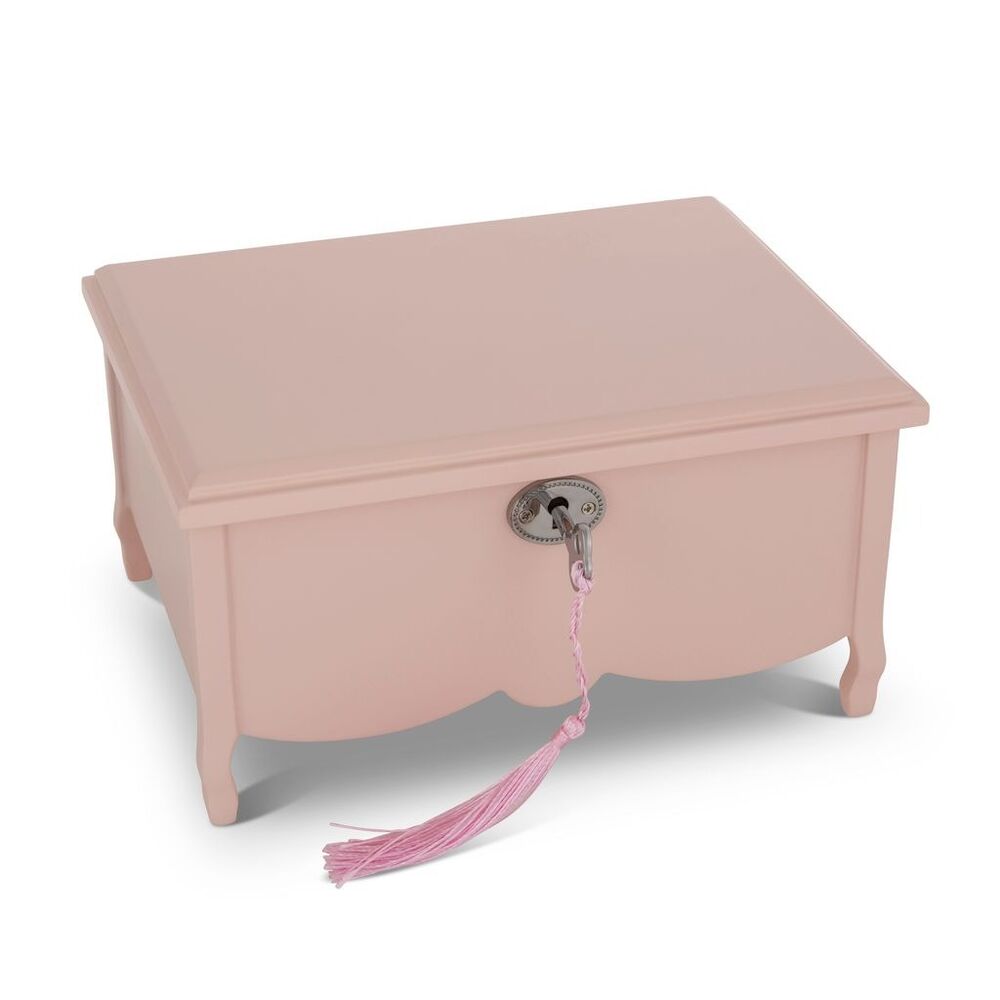 Russell Collection - Ballerina Pavlova Pink Musical Jewellery Box