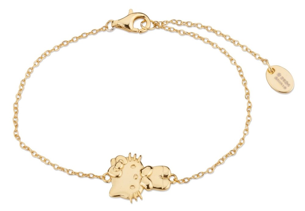 Couture Kingdom - Sanrio - Precious Metal Hello Kitty Bracelet Gold (17cm)