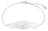 Couture Kingdom Sanrio- Precious Metal Cinnamoroll Bracelet Silver (21cm)