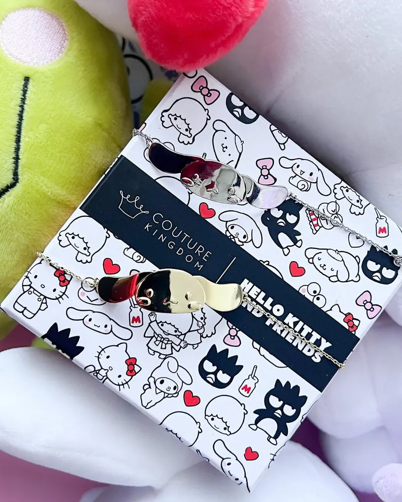 Couture Kingdom Sanrio- Precious Metal Cinnamoroll Bracelet Silver (21cm)