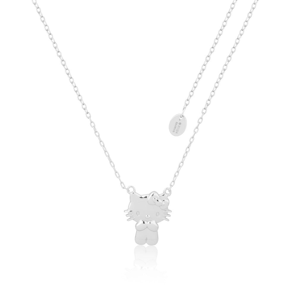 Couture Kingdom - Sanrio - Precious Metal Hello Kitty Necklace Silver