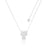 Couture Kingdom - Sanrio - Precious Metal Hello Kitty Necklace Silver
