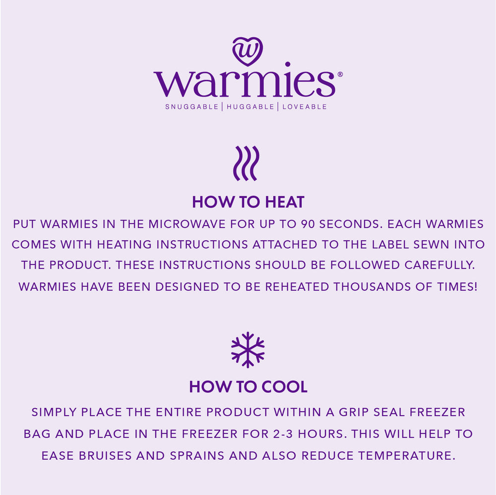 Warmies Warm Hugs Plush - Unicorn