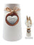 Heartfelt Ceramic Taper Vase - Home