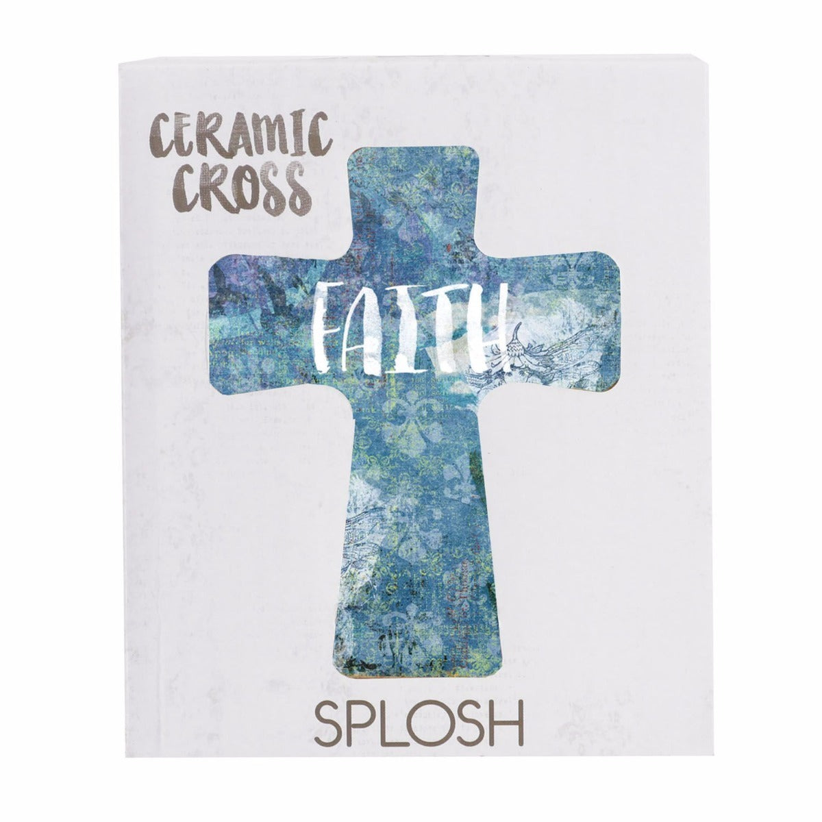Have Faith Cross By Splosh - Faith