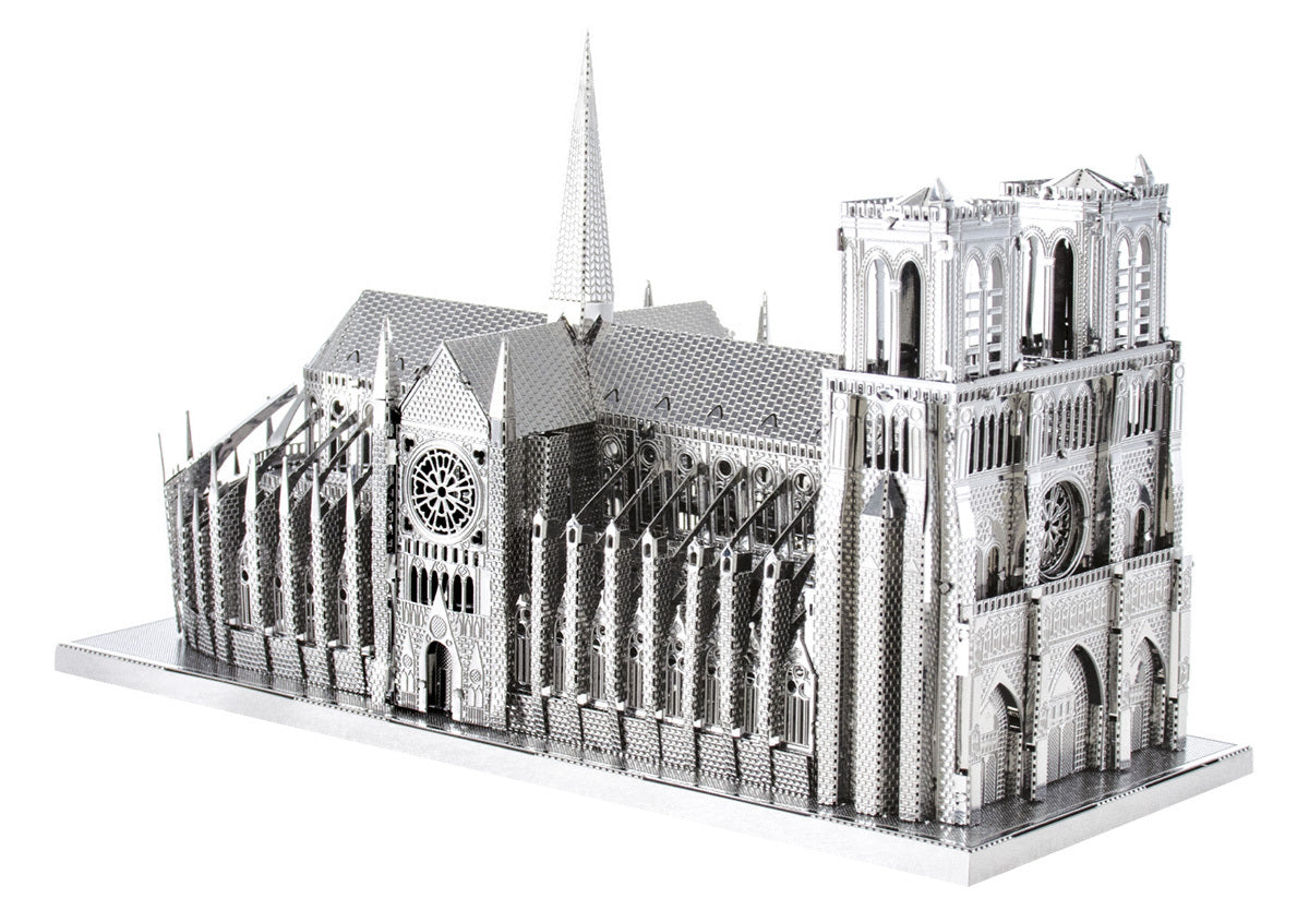 Metal Earth - 3D Metal Model Kit - ICONX Notre Dame De Paris