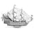 Metal Earth - 3D Metal Model Kit - ICONX Queen Anne's Revenge