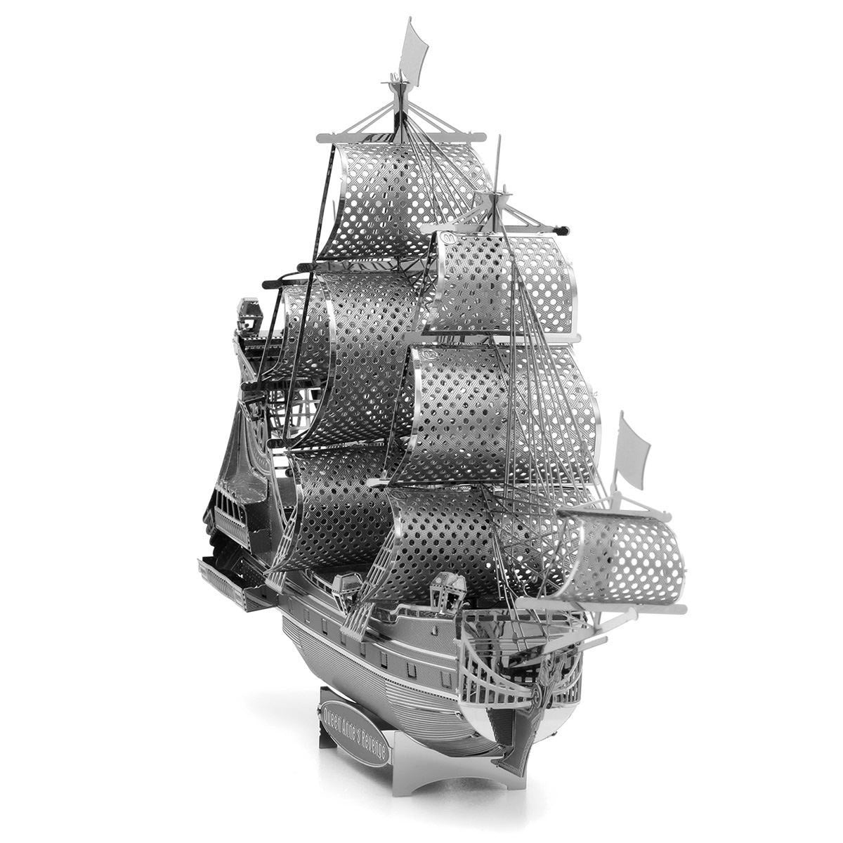 Metal Earth - 3D Metal Model Kit - ICONX Queen Anne's Revenge
