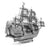 Metal Earth - 3D Metal Model Kit - ICONX Queen Anne's Revenge