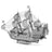 Metal Earth - 3D Metal Model Kit - ICONX Queen Anne's Revenge
