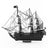 Metal Earth - 3D Metal Model Kit - ICONX Black Pearl - Black Version