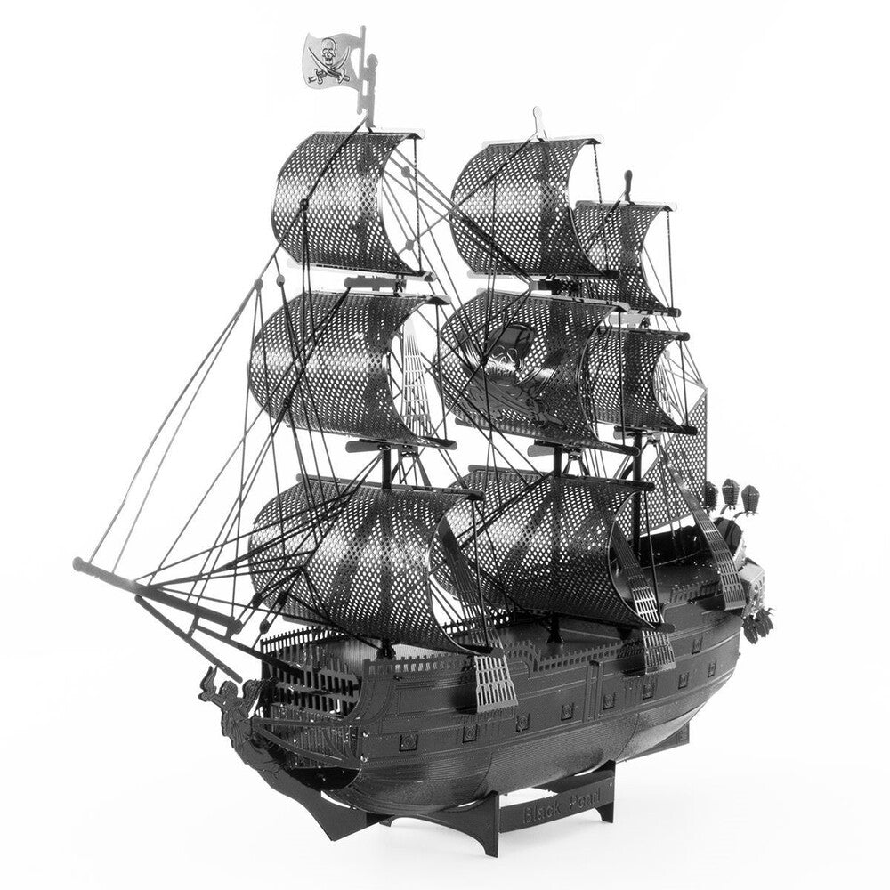 Metal Earth - 3D Metal Model Kit - ICONX Black Pearl - Black Version