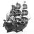 Metal Earth - 3D Metal Model Kit - ICONX Black Pearl - Black Version