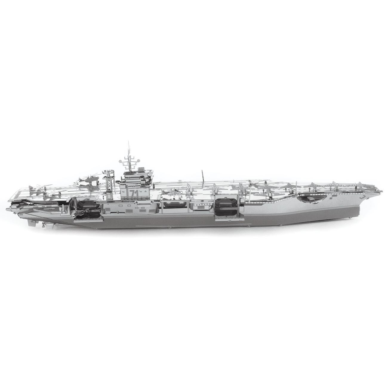 Metal Earth - 3D Metal Model Kit - ICONX USS Theodore Roosevelt CVN-71