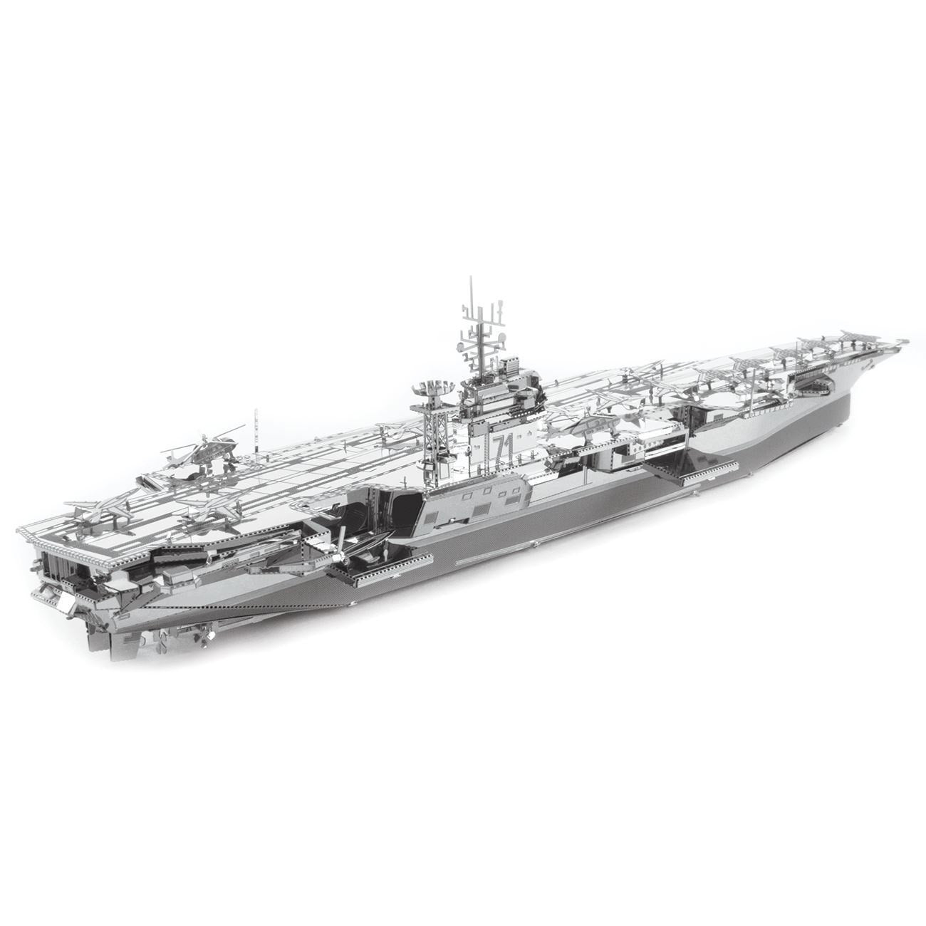 Metal Earth - 3D Metal Model Kit - ICONX USS Theodore Roosevelt CVN-71