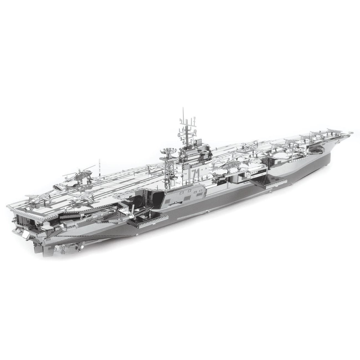 Metal Earth - 3D Metal Model Kit - ICONX USS Theodore Roosevelt CVN-71