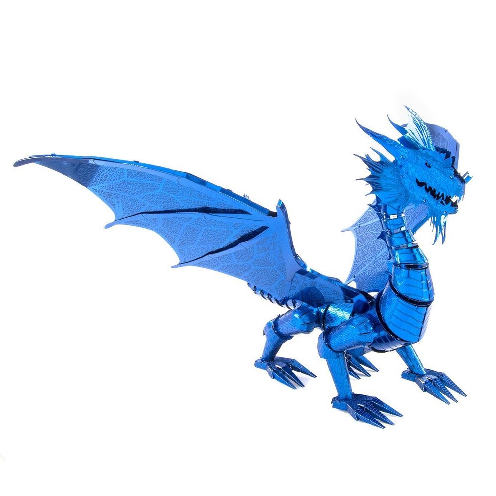 Metal Earth - 3D Metal Model Kit - ICONX Blue Dragon