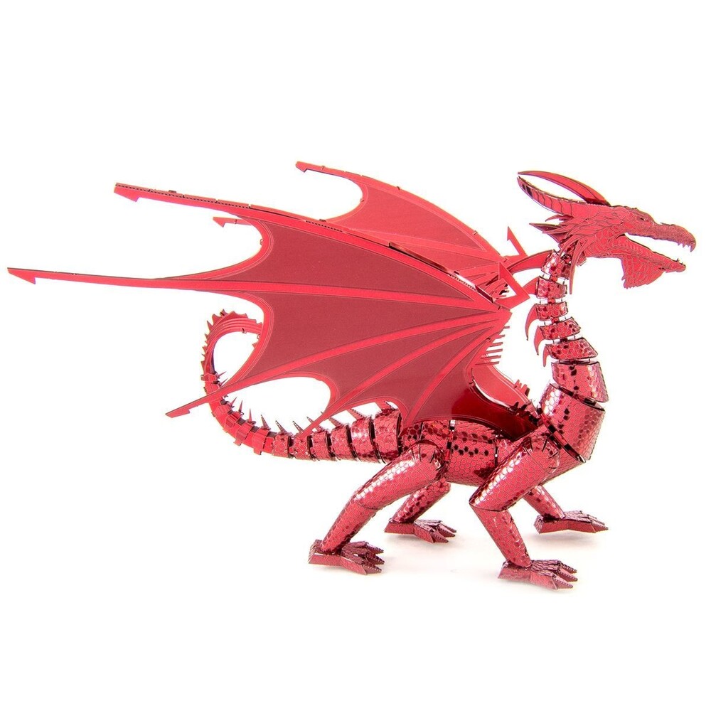 Metal Earth - 3D Metal Model Kit - ICONX Red Dragon