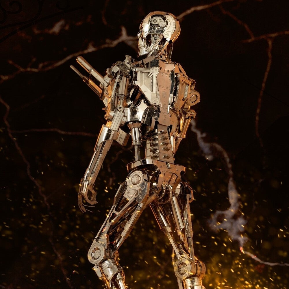Metal Earth - 3D Metal Model Kit - ICONX The Terminator T-800 Endoskeleton