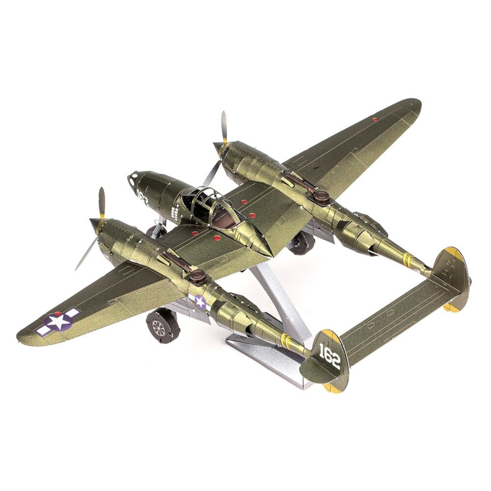 Metal Earth - 3D Metal Model Kit - ICONX P-38 Lightning