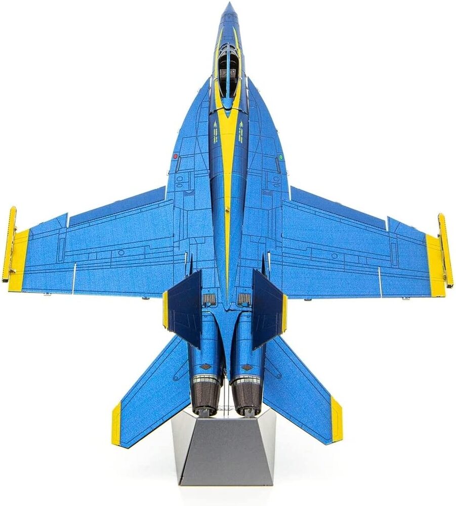 Metal Earth - 3D Metal Model Kit - Blue Angels F/A-18 Super Hornet