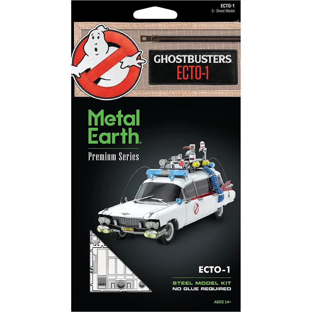Metal Earth - 3D Metal Model Kit - Ghostbusters ECTO-1