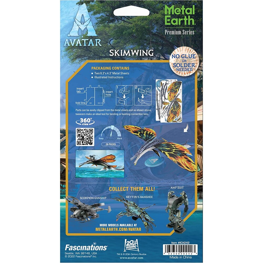 Metal Earth - 3D Metal Model Kit - Avatar 2 Skimwing