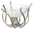 Russell Collection - Atrani Octopus Glass and Aluminium Bottle Holder