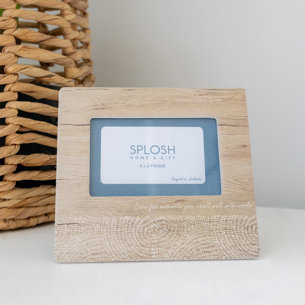 Island Breeze Photo Frame By Splosh - Moments 4x6inch
