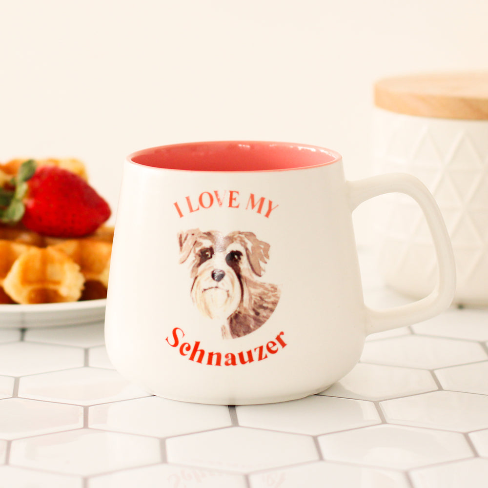 I Love My Pet Mug - Schnauzer