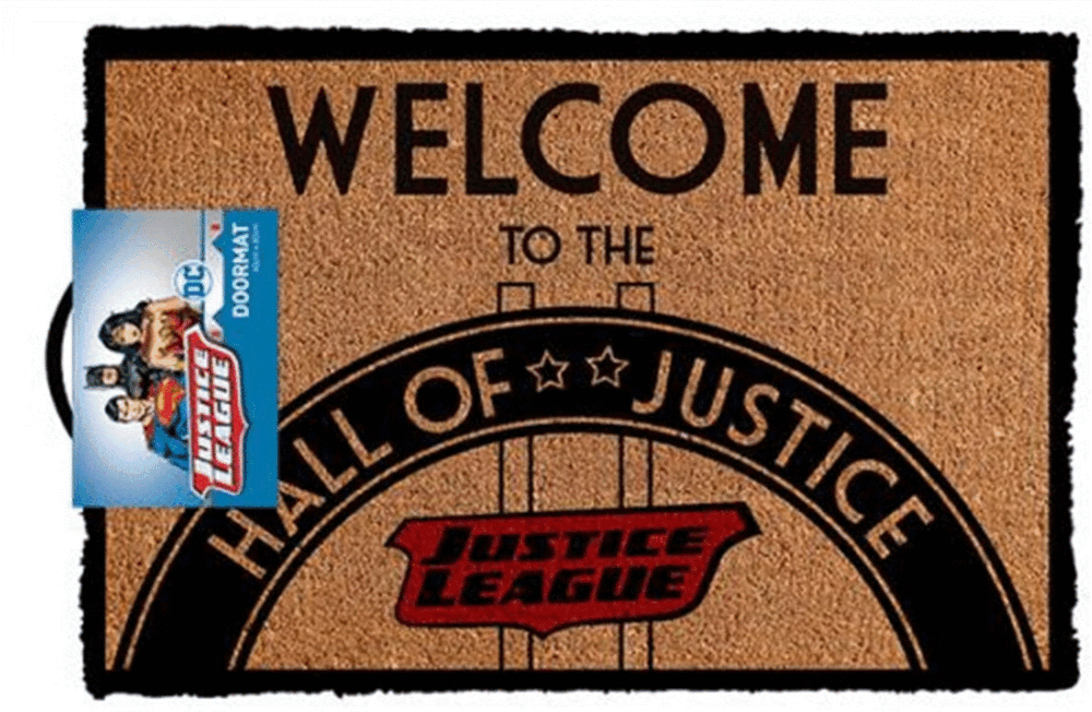 DC Comics Doormat - Hall Of Justice
