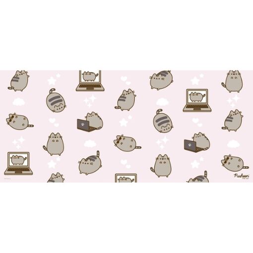 Impact Merch - XXL Gaming Mat - Pusheen Pink Pattern