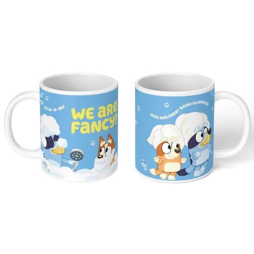 Impact Merch - Bluey We Are Fancy White Mug