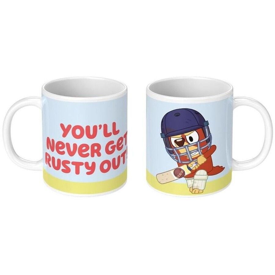 Impact Merch - Bluey You'll Never Get Rusty Out White Mug