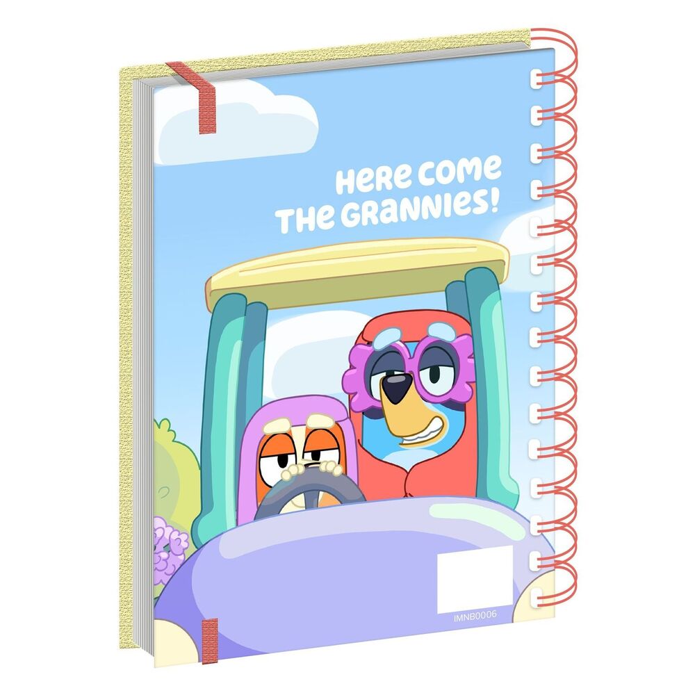 Impact Merch - Bluey Grannies Wiro A5 Notebook