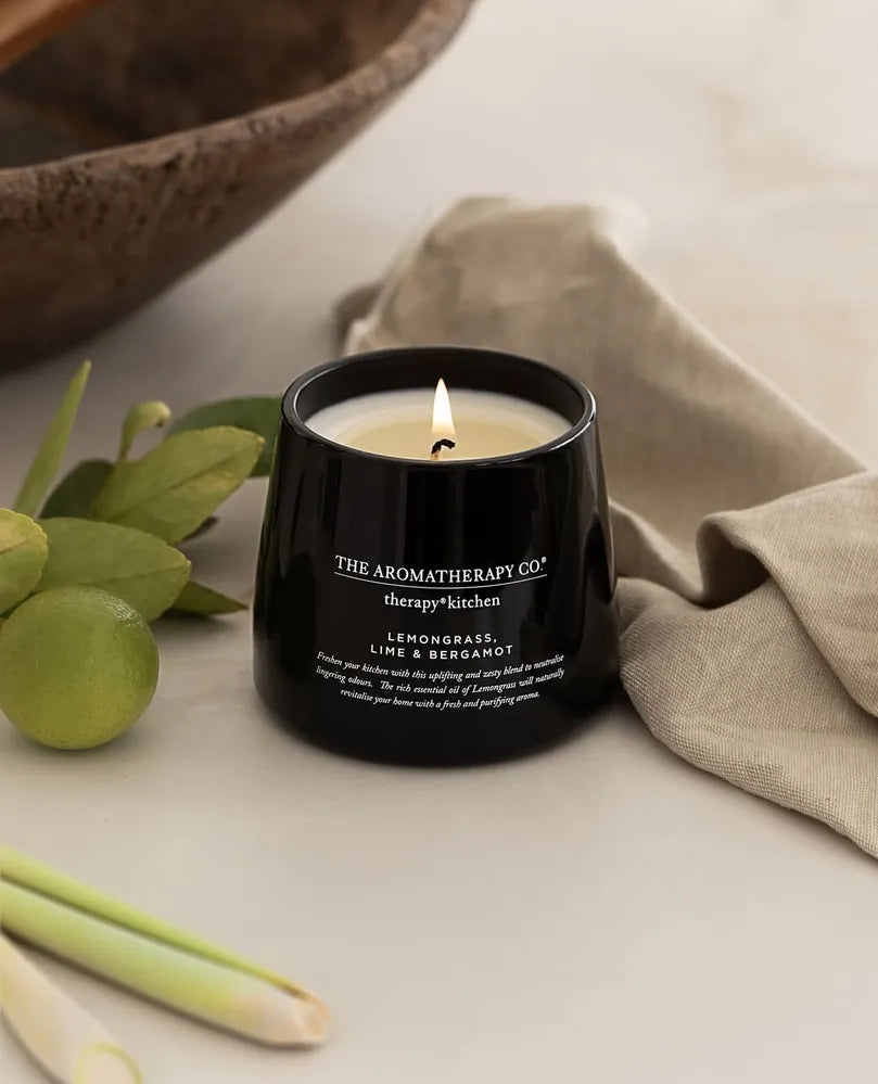 THE AROMATHERAPY CO Therapy Kitchen Candle - Lemongrass Lime & Bergamot