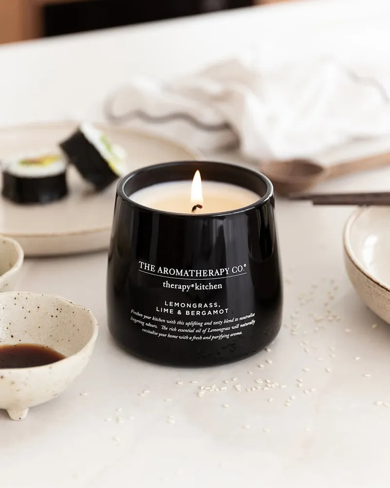 THE AROMATHERAPY CO Therapy Kitchen Candle - Lemongrass Lime & Bergamot