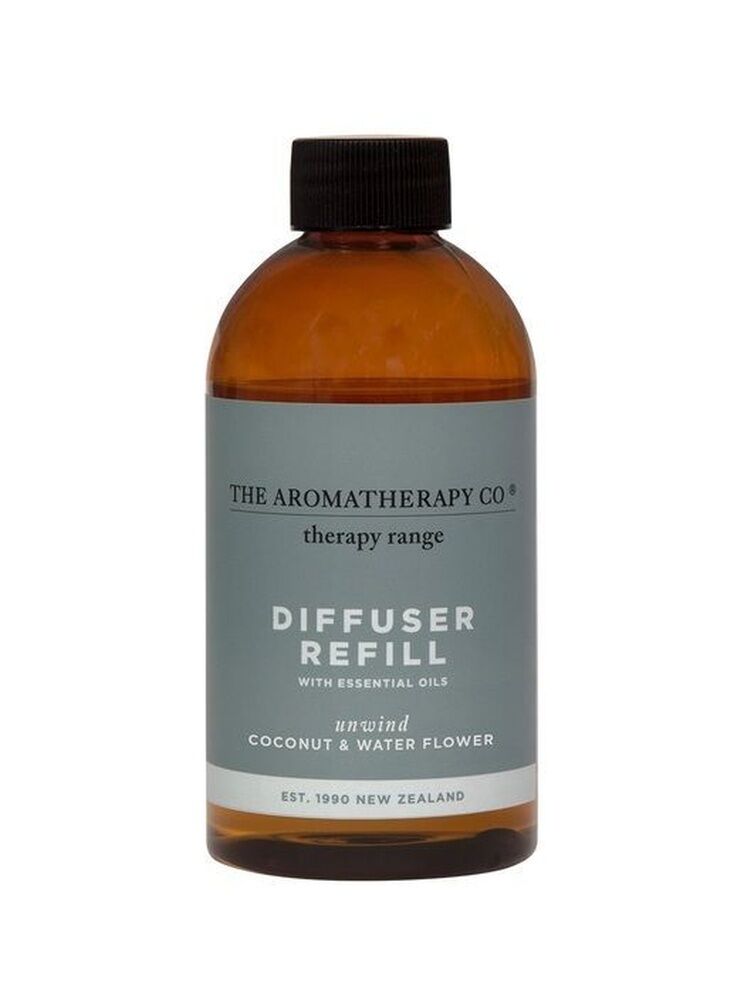 THE AROMATHERAPY CO Therapy Reed Diffuser Refill Unwind - Coconut & Water Flower