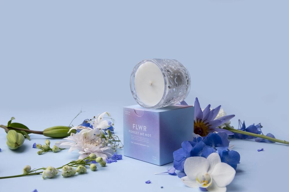 THE AROMATHERAPY CO FLWR Candle - Forget Me Not