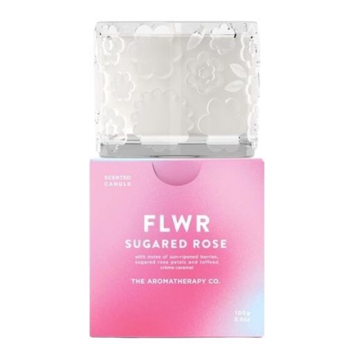 THE AROMATHERAPY CO FLWR Candle - Sugared Rose