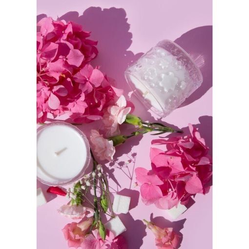 THE AROMATHERAPY CO FLWR Candle - Sugared Rose