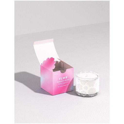 THE AROMATHERAPY CO FLWR Candle - Sugared Rose