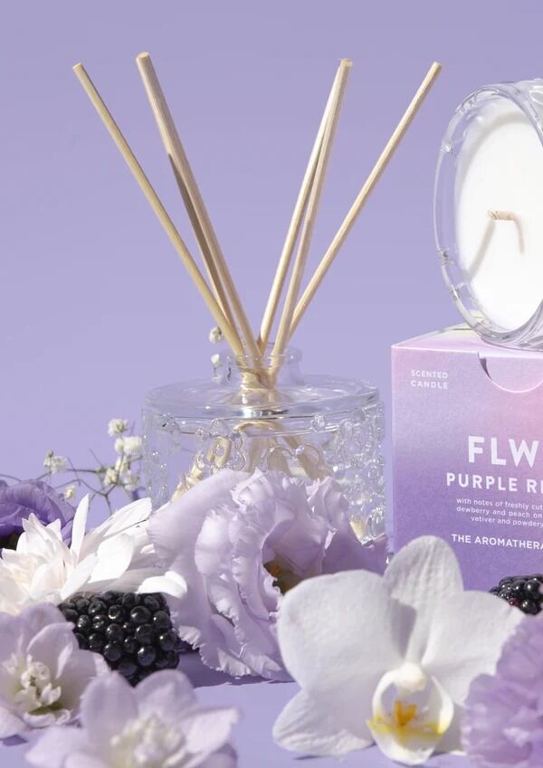 THE AROMATHERAPY CO FLWR Reed Diffuser - Purple Reign
