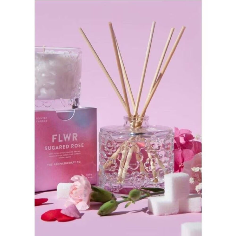 THE AROMATHERAPY CO FLWR Reed Diffuser - Sugared Rose