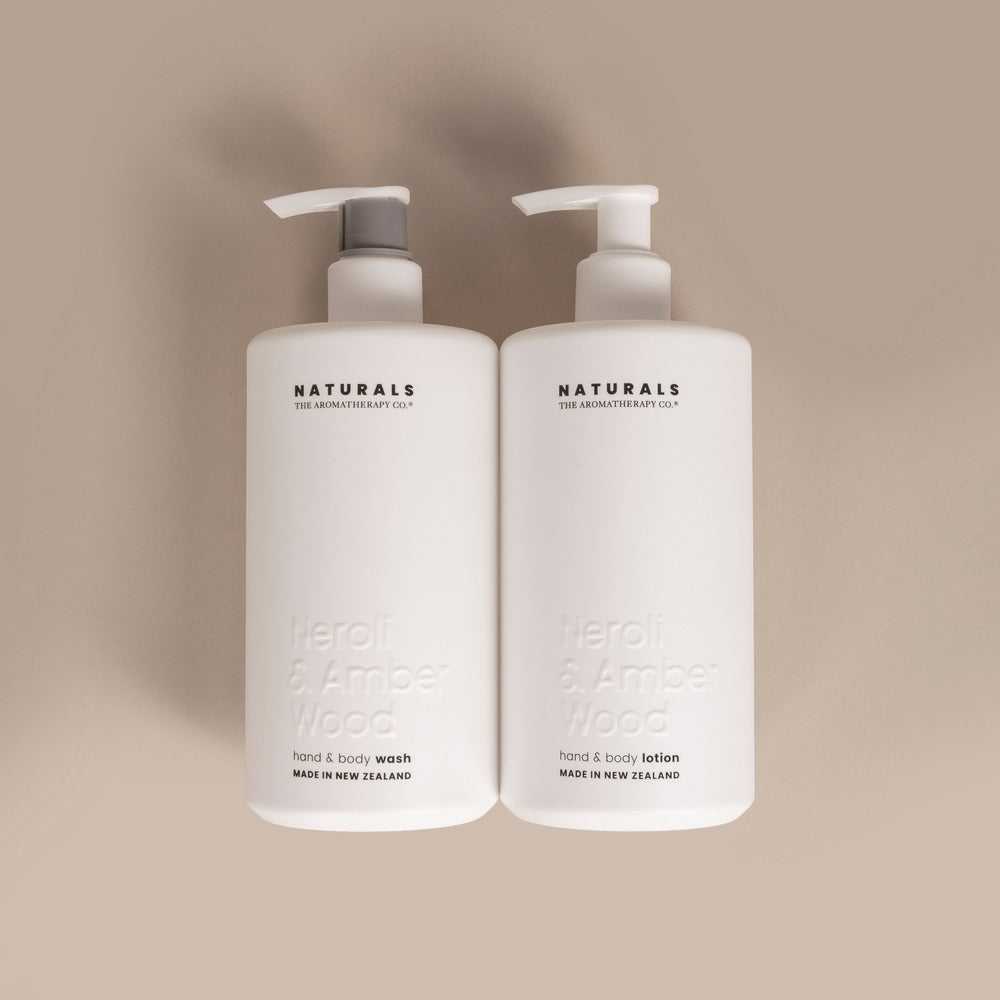 THE AROMATHERAPY CO Naturals Hand & Body Lotion - Neroli & Amber Wood