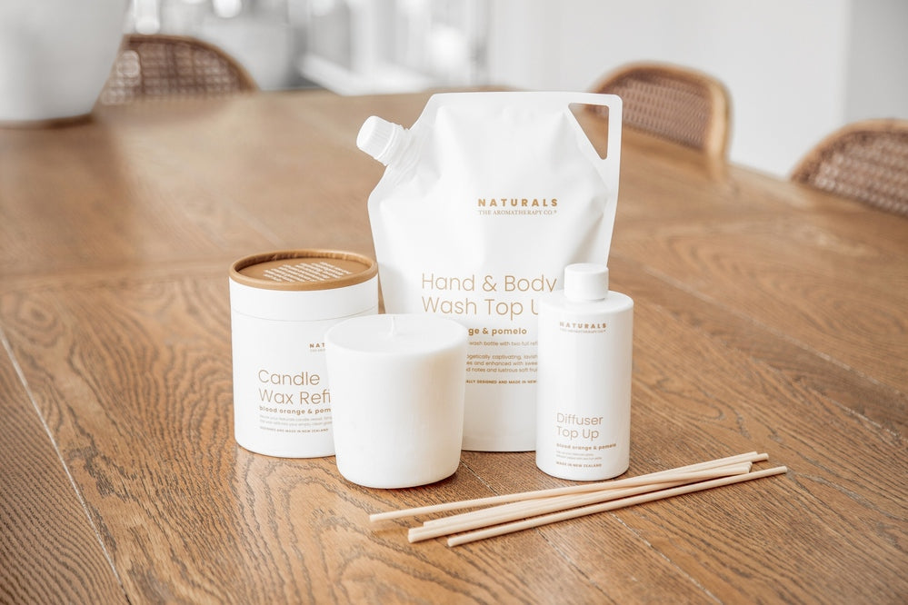 THE AROMATHERAPY CO Naturals Candle Refill - Blood Orange & Pomelo