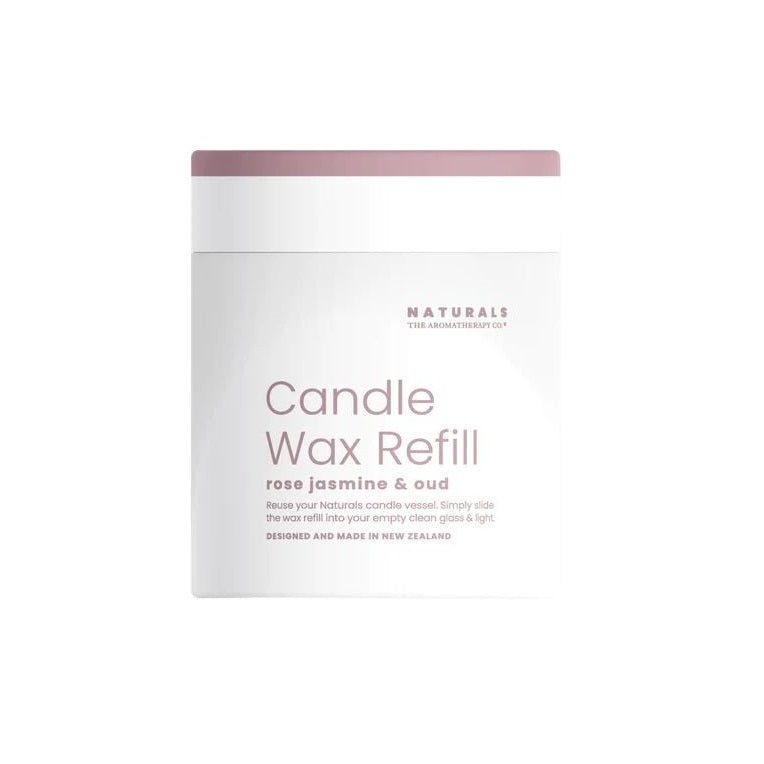 THE AROMATHERAPY CO Naturals Candle Refill - Rose Jasmine & Oud