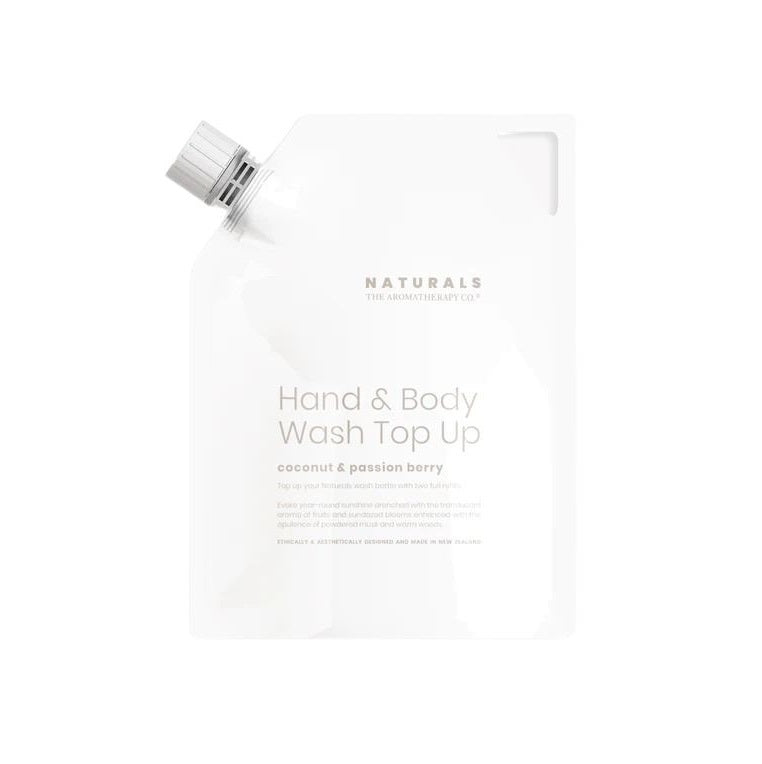 THE AROMATHERAPY CO Naturals Hand & Body Wash Refill - Coconut & Passion Berry